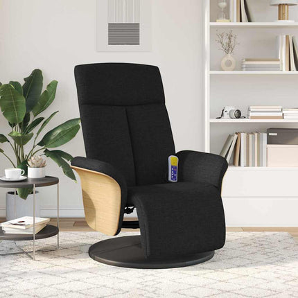 Massagefåtölj Svart 79 x 87 x 104,5 cm tyg