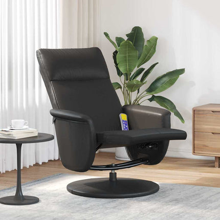 Massagefåtölj Svart 71 x 90 x 105 cm Konstläder