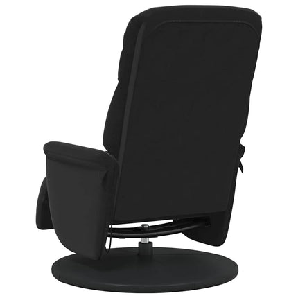 Massagefåtölj Svart 91 x 71 x 105 cm Sammet