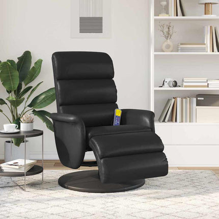 Massagefåtölj Svart 71 x 98 x 106 cm Konstläder