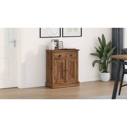 Förvaringsskåp Naturfärg 65 x 30 x 75 cm Massivt teakträ