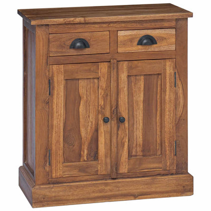 Förvaringsskåp Naturfärg 65 x 30 x 75 cm Massivt teakträ