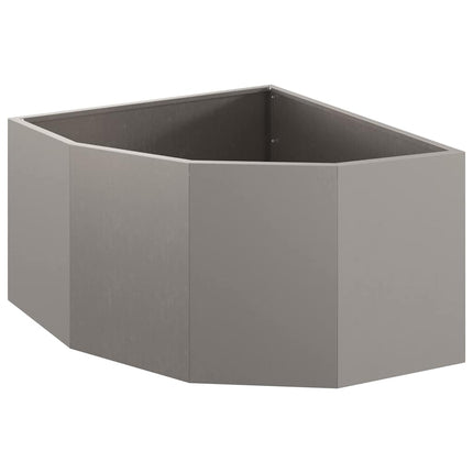 Hörnställning Rostig 60 x 60 x 35 cm Väderbeständigt stål