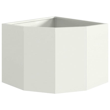 Hörnställning Vit 45 x 45 x 35 cm Stål