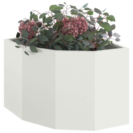 Hörnställning Vit 45 x 45 x 35 cm Stål