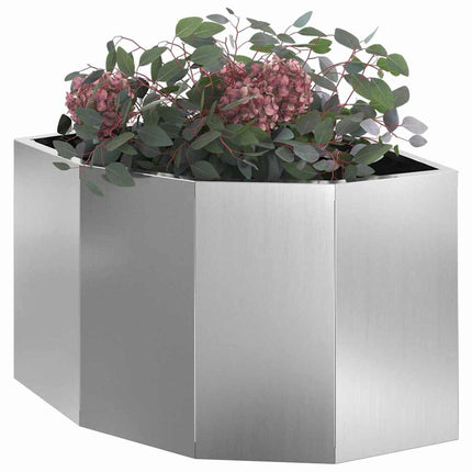 Hörnställning Silver 45 x 45 x 35 cm Galvaniserat stål