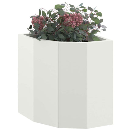Hörnställning Vit 30 x 30 x 35 cm Stål