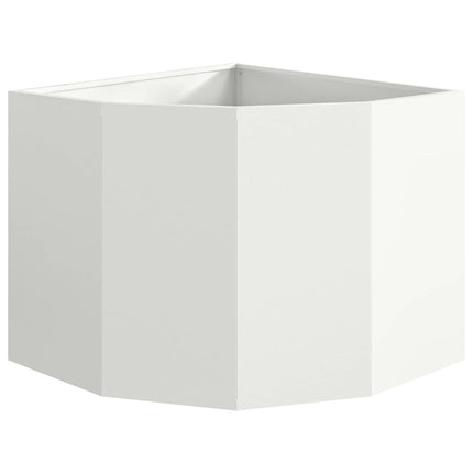 Hörnställning Vit 60 x 60 x 50 cm Stål