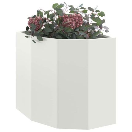 Hörnställning Vit 45 x 45 x 50 cm Stål