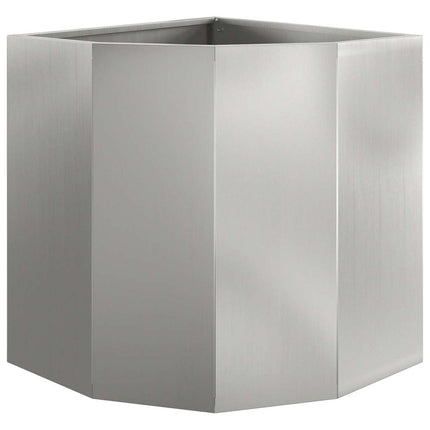 Hörnställning Silver 45 x 45 x 50 cm Galvaniserat stål
