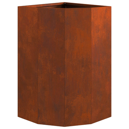 Hörnställning Rostig 30 x 30 x 50 cm cortenstål