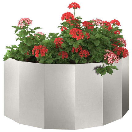 Planteringskärl Silver 120 x 60 x 50 cm Rostfritt stål