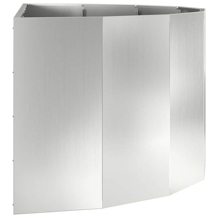 Planteringskärl Silver 120 x 60 x 50 cm Galvaniserat Stål