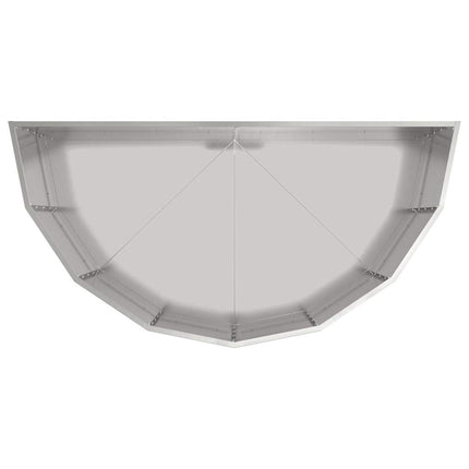 Planteringskärl Silver 120 x 60 x 50 cm Galvaniserat Stål