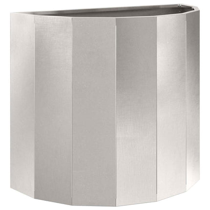 Planteringskärl Silver 60 x 30 x 50 cm Rostfritt stål