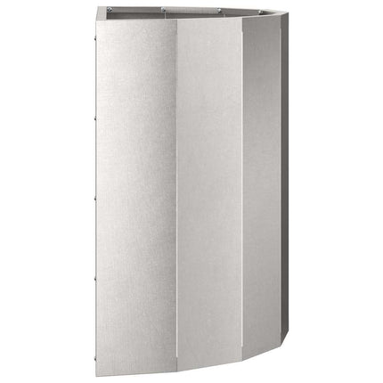 Planteringskärl Silver 60 x 30 x 50 cm Rostfritt stål