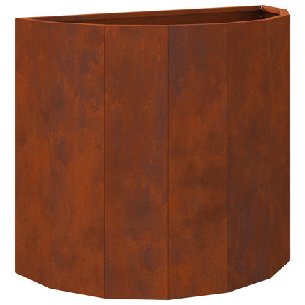 Planteringskärl Rostig 60 x 30 x 50 cm Väderbeständig stål