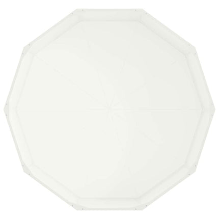 Planteringskärl Vit 120 x 120 x 35 cm Stål