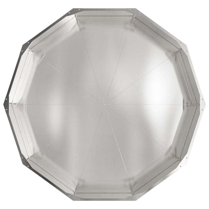 Planteringskärl Silver 120 x 120 x 35 cm Rostfritt stål