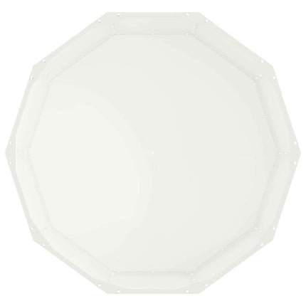 Planteringskärl Vit 90 x 90 x 35 cm Stål