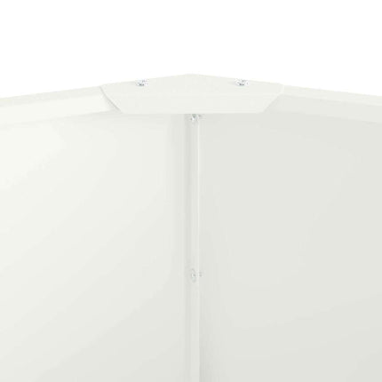 Planteringskärl Vit 60 x 60 x 35 cm Stål
