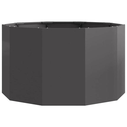 Planteringskärl Svart 90 x 90 x 50 cm Stål