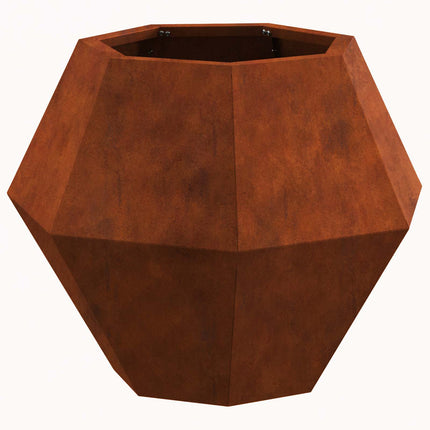 Planteringskärl 2 pcs Rostig 50 x 50 x 40 cm