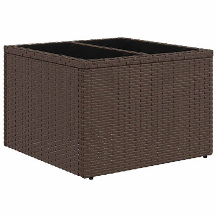 Soffset med kudde med lagring 9 pcs Beige och Röd konstrotting