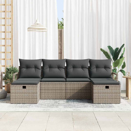 Soffset med kudde 5 pcs konstrotting