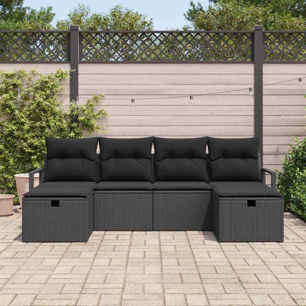Soffset med kudde 5 pcs konstrotting
