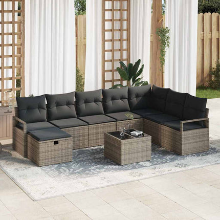 Soffset med kudde 6 pcs konstrotting