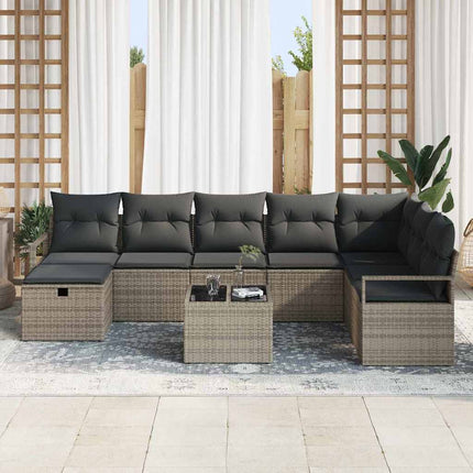 Soffset med kudde 6 pcs konstrotting