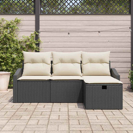 Soffset med kudde 4 pcs konstrotting