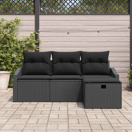 Soffset med kudde 4 pcs konstrotting