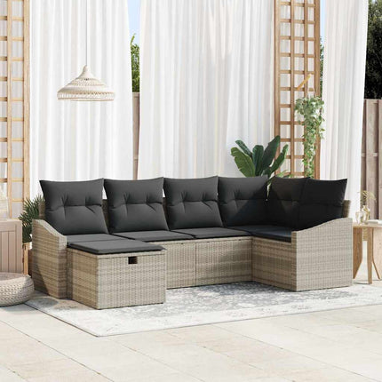 Soffset med kudde 6 pcs konstrotting