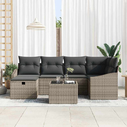 Soffset med kudde 7 pcs konstrotting