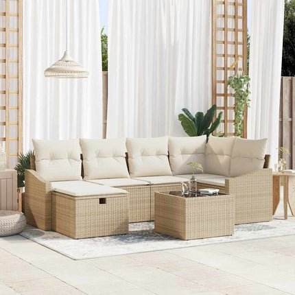 Soffset med kudde 6 pcs konstrotting