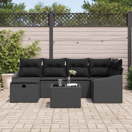 Soffset med kudde 7 pcs konstrotting