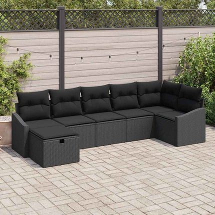 Soffset med kudde 7 pcs konstrotting