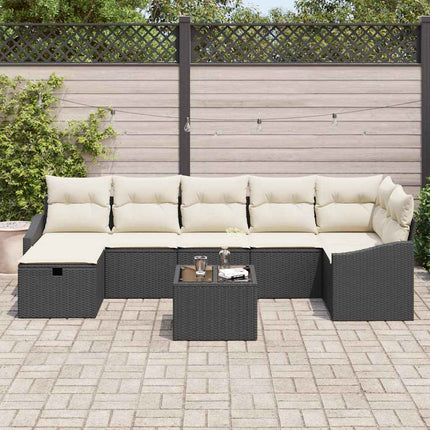 Soffset med kudde 7 pcs konstrotting
