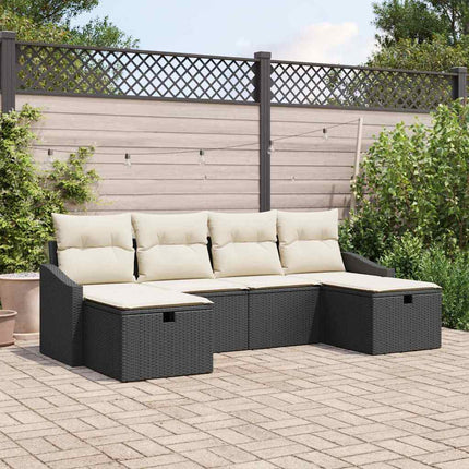 Soffset med kudde 6 pcs konstrotting
