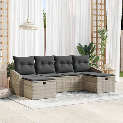 Soffset med kudde 6 pcs konstrotting