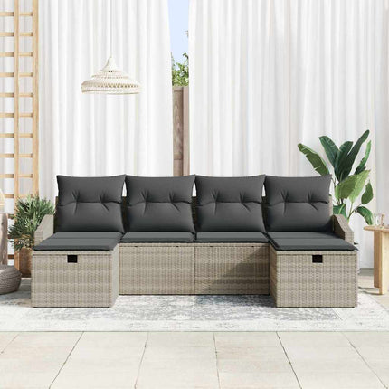 Soffset med kudde 6 pcs konstrotting