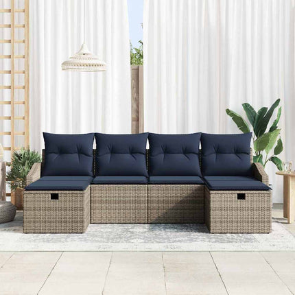 Soffset med kudde 5 pcs konstrotting