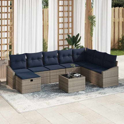 Soffset med kudde 6 pcs konstrotting