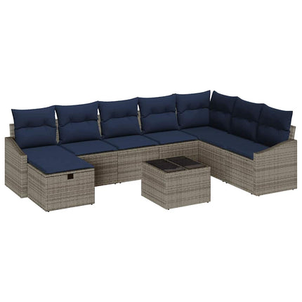 Soffset med kudde 6 pcs konstrotting