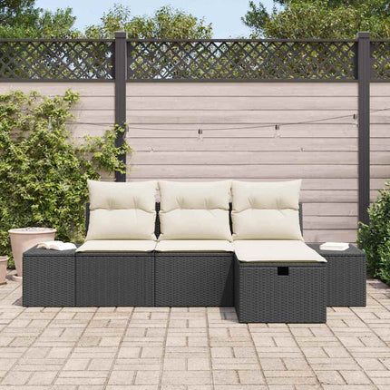 Soffset med kudde 4 pcs konstrotting