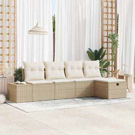 Soffset med kudde 5 pcs konstrotting