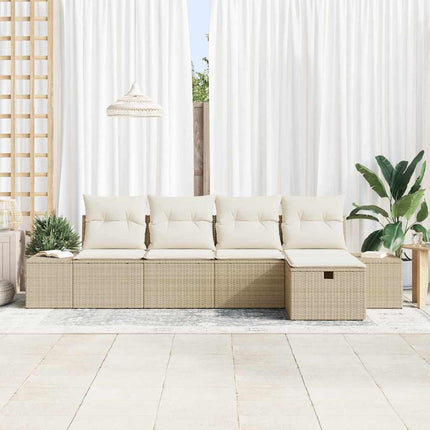 Soffset med kudde 5 pcs konstrotting