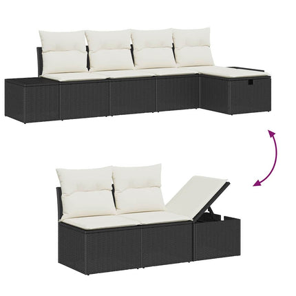 Soffset med kudde 6 pcs konstrotting